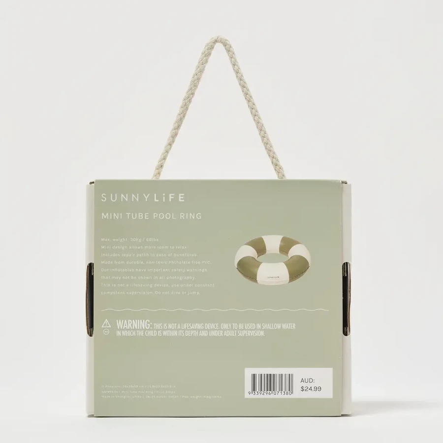 Koło do pływania Mini - Olive / Sunny Life