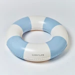 Koło do pływania Slim - La Mer Med Blue / Sunny Life