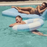 Koło do pływania Slim - La Mer Med Blue / Sunny Life