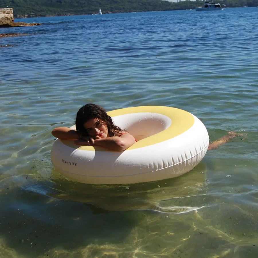 Duże koło do pływania - Butter / Sunny Life