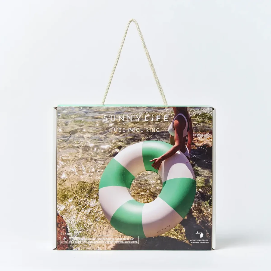 Duże koło do pływania - Pool Party Green / Sunny Life