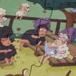 Puzzle z grą obserwacyjną Farmtastick / Londji