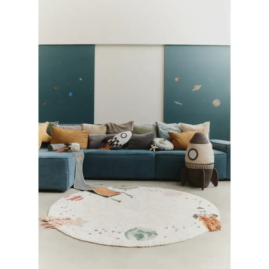 Dywan Bawełniany Interstellar Journey 140 cm / Lorena Canals