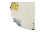 Dywan Bawełniany Pojazdy Eco-City 140 cm / Lorena Canals