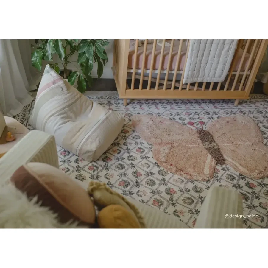 Dywan Bawełniany Baby Butterfly 120 x 90 cm / Lorena Canals