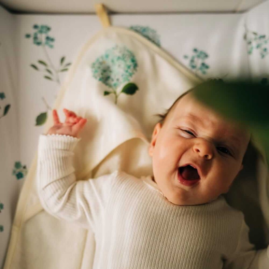 Ręcznik niemowlęcy BLUE FLOWERS / Layette