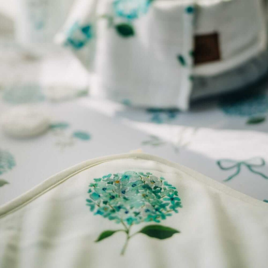 Ręcznik niemowlęcy BLUE FLOWERS / Layette