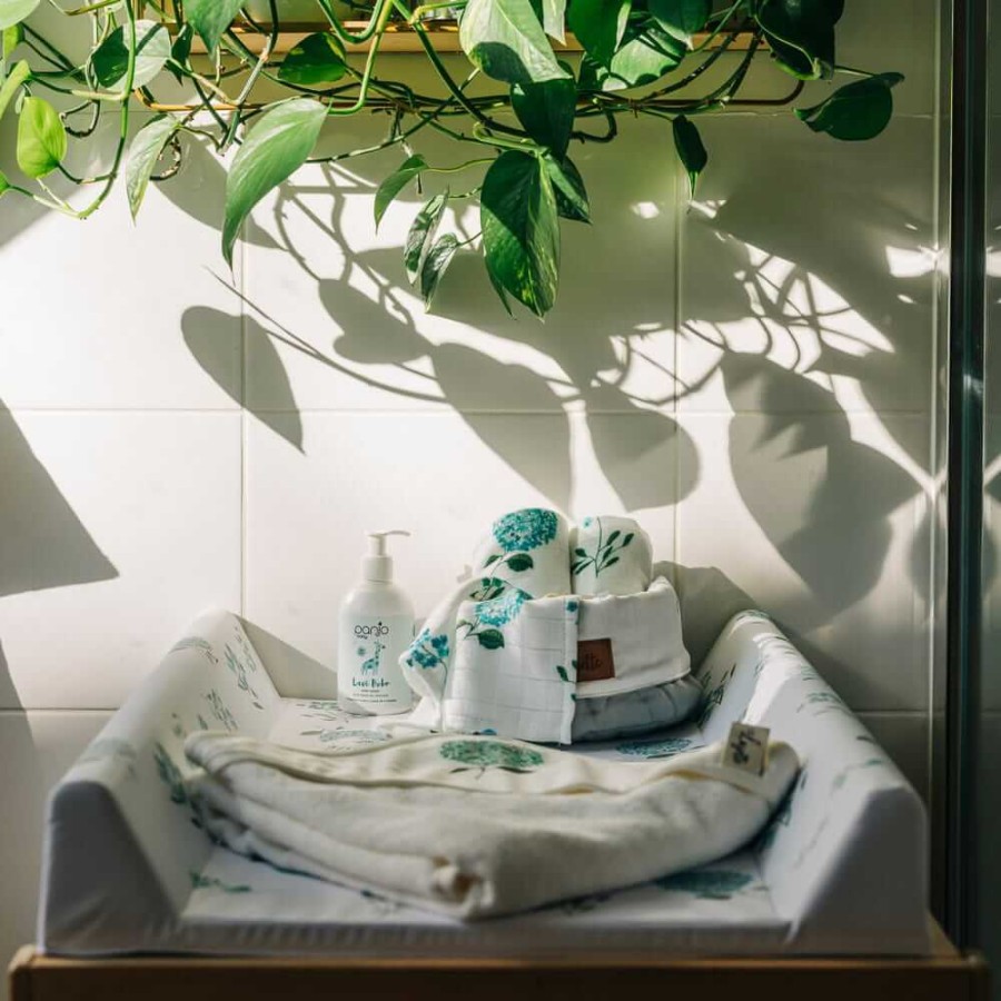 Ręcznik niemowlęcy BLUE FLOWERS / Layette