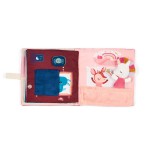 Książeczka aktywizująca z mini przytulanką Strażniczka snów Jednorożec Lena 18m+ / Lilliputiens