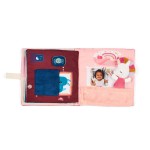 Książeczka aktywizująca z mini przytulanką Strażniczka snów Jednorożec Lena 18m+ / Lilliputiens