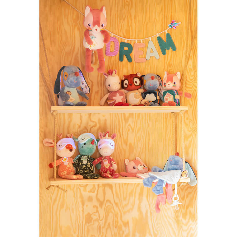 Przytulanka z książeczką Lemur Elvis 6m+ / Lilliputiens