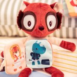 Przytulanka z książeczką Lemur Elvis 6m+ / Lilliputiens
