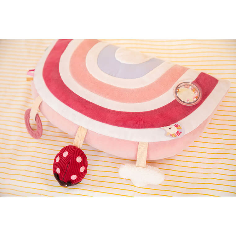 Poduszka aktywizująca wielofunkcyjna Jednorożec Lena 3m+ / Lilliputiens