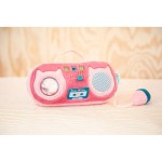 Przytulanka aktywizująca do zabawy Radio Kotka Jeanne 9m+ / Lilliputiens