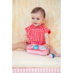 Przytulanka aktywizująca do zabawy Radio Kotka Jeanne 9m+ / Lilliputiens