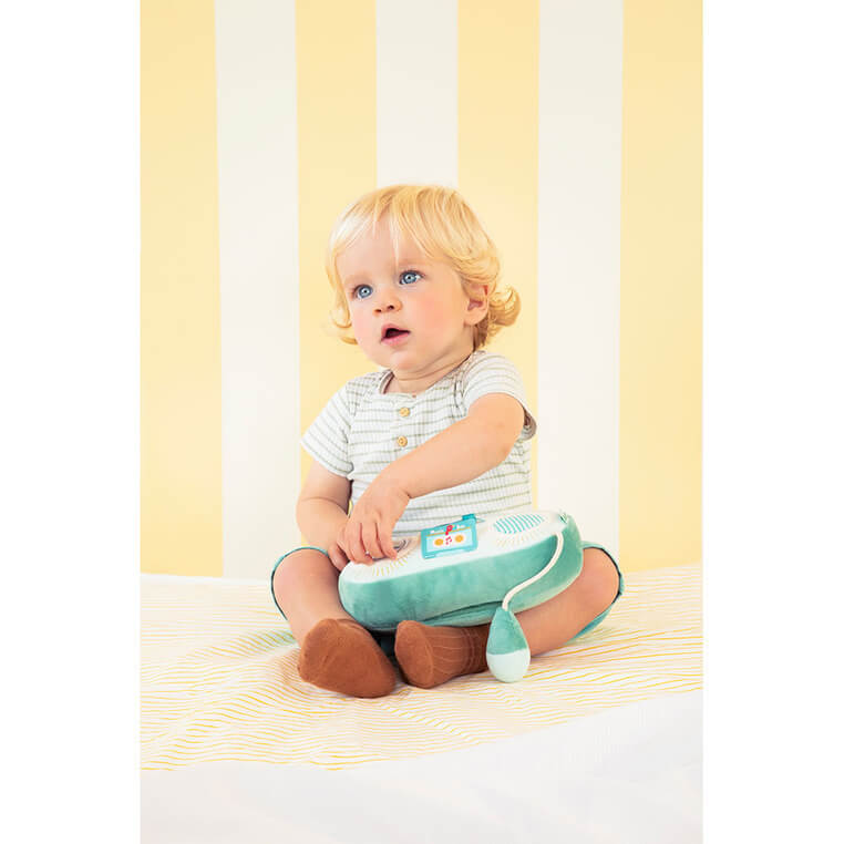 Przytulanka aktywizująca do zabawy Radio Radio Smok Joe 9m+ / Lilliputiens