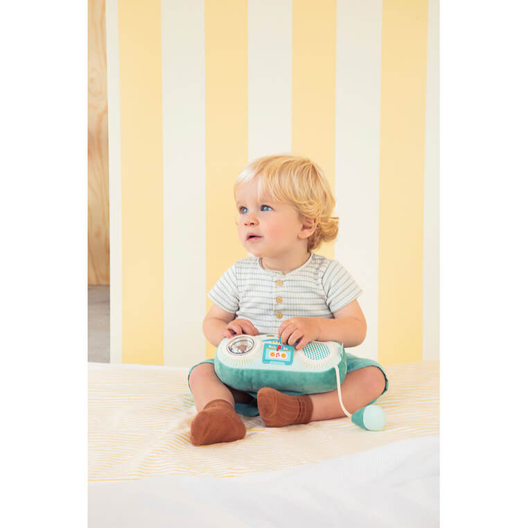 Przytulanka aktywizująca do zabawy Radio Radio Smok Joe 9m+ / Lilliputiens