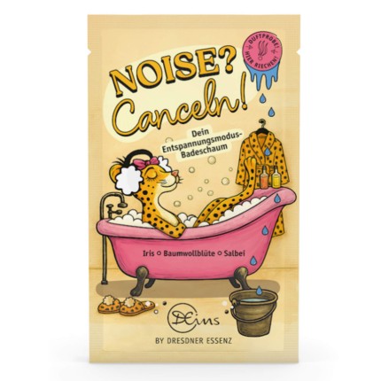 HAŁAS W WANNIE? ANULUJ! - pianka do kąpieli, 60g - / Dresdner Essenz