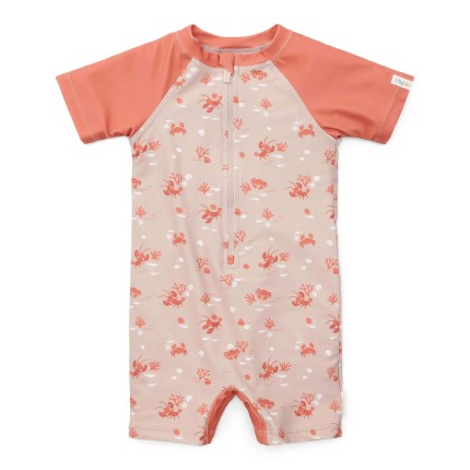 Swimsuit z rękawami Lobster Bay / Little Dutch