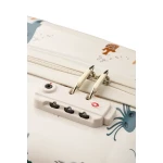 Walizka kabinowa na kółkach Norelle - sea creature, sandy / Liewood