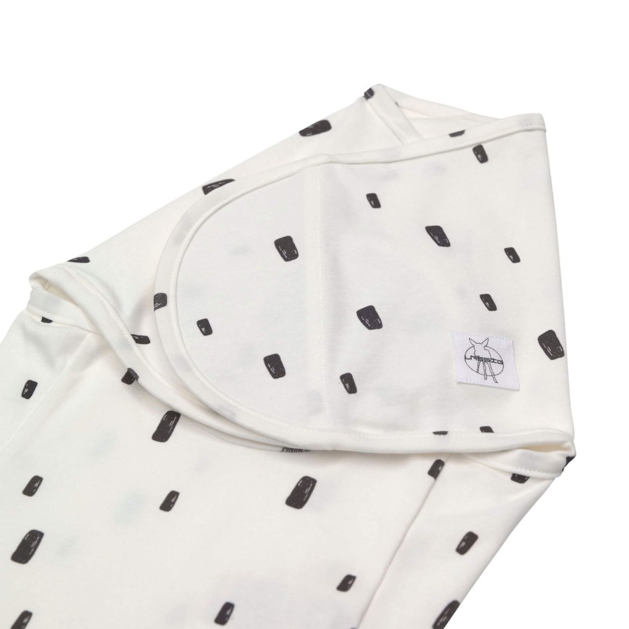 Otulacz, Cozy Swaddle Bag GOTS - Bricks milky / Lässig