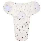 Otulacz, Cozy Swaddle Bag GOTS - Bricks milky / Lässig