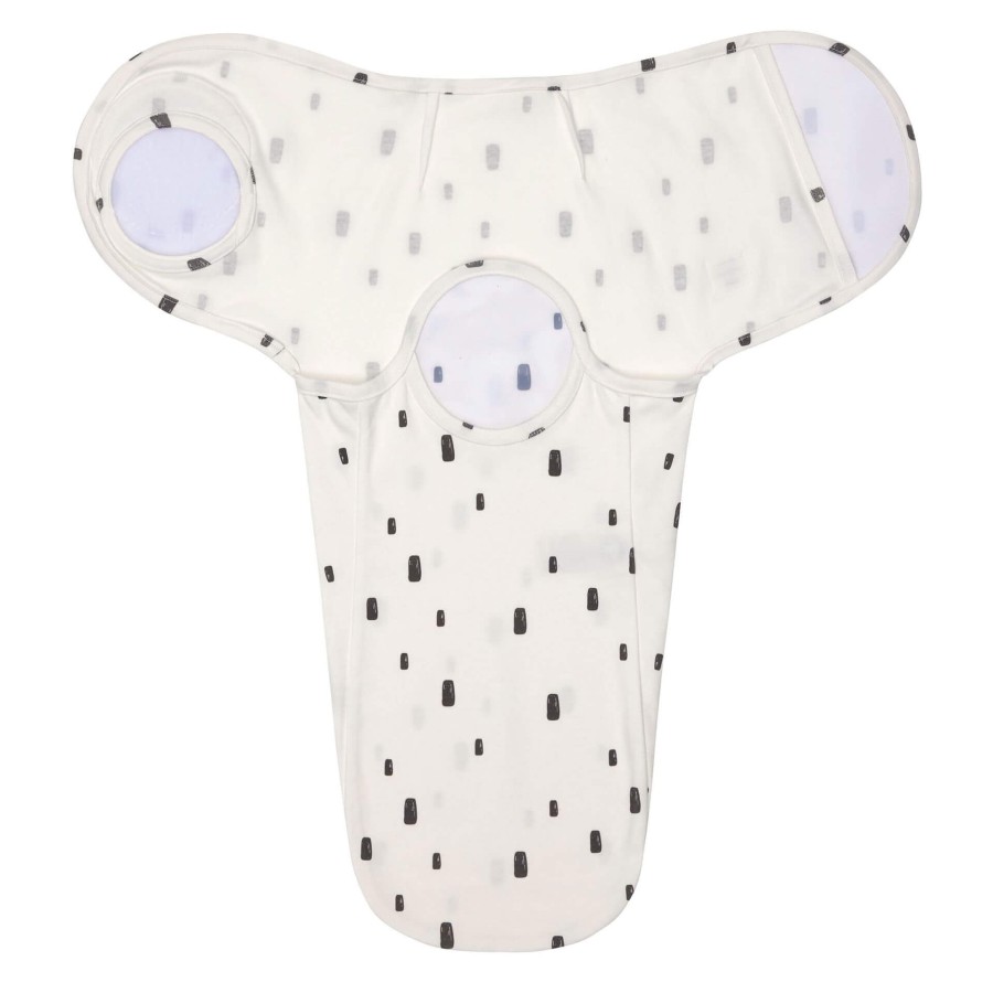 Otulacz, Cozy Swaddle Bag GOTS - Bricks milky / Lässig