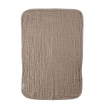 Podkład muślinowy na przewijak MATTY™ 2-pak - cappuccino, mocca / Leander