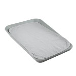 Podkład muślinowy na przewijak MATTY™ 2-pak - grey, sage green / Leander