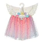 Kostium spódniczka, opaska na głowę i skrzydła zestaw 3 el. Celestia / Souza!