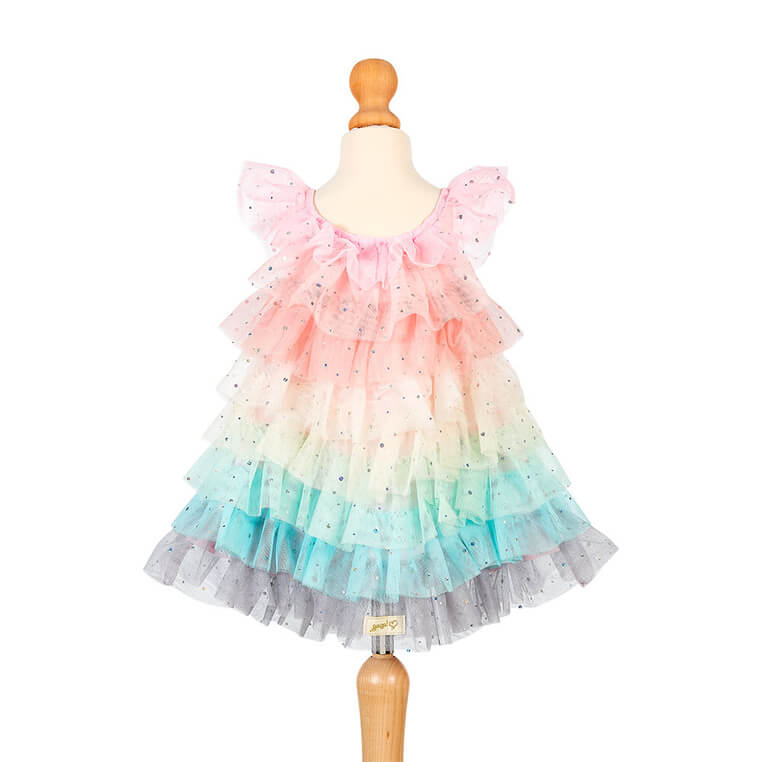Kostium sukienka tiulowa tęczowa księżniczka Fenne / Souza!