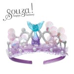 Korona tiara fioletowa syrenka Fieke / Souza!