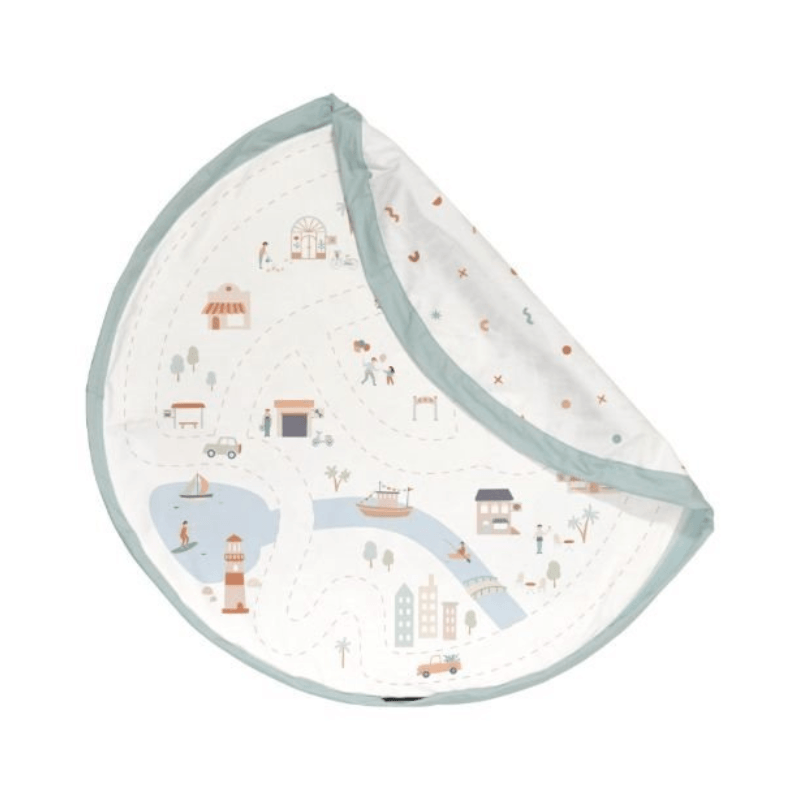 Worek na Zabawki i Mata do Zabawy 2w1 - Citymap / Play&Go