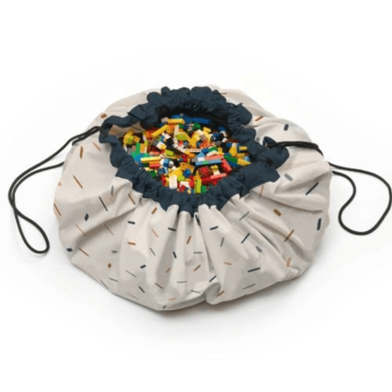 Worek na Zabawki i Mata do Zabawy 2w1 - Confetti / Play&Go