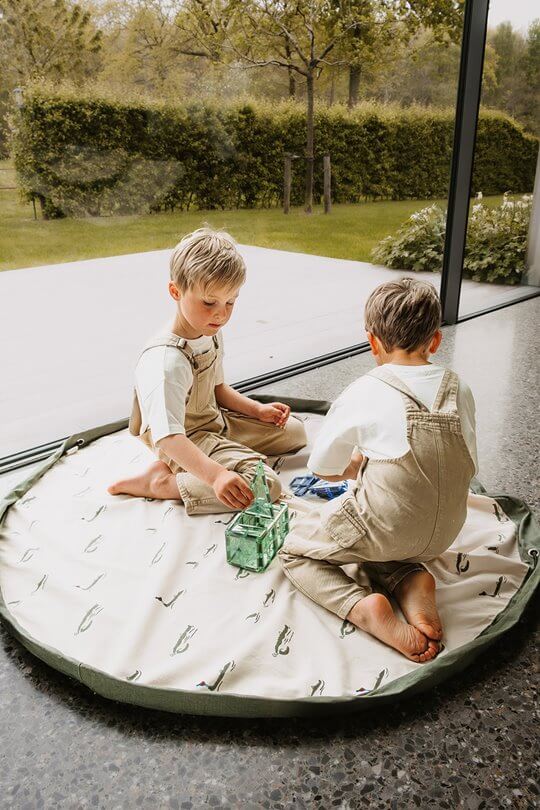 Worek na Zabawki i Mata do Zabawy 2w1 - Croco / Play&Go