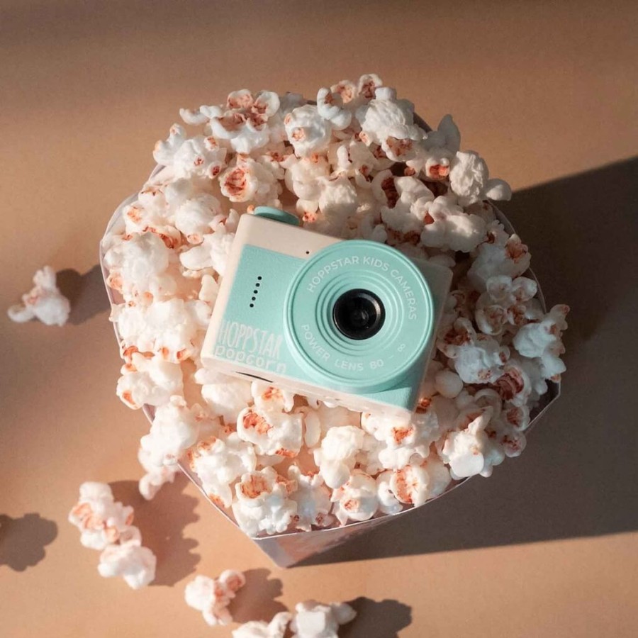 Aparat fotograficzny dziecięcy Popcorn - niebieski / Mideer