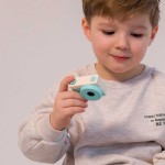 Aparat fotograficzny dziecięcy Popcorn - niebieski / Mideer