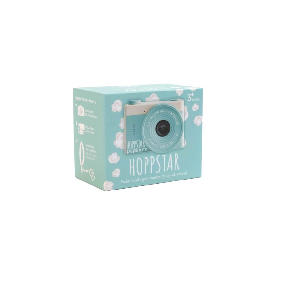 Aparat fotograficzny dziecięcy Popcorn - niebieski / Mideer