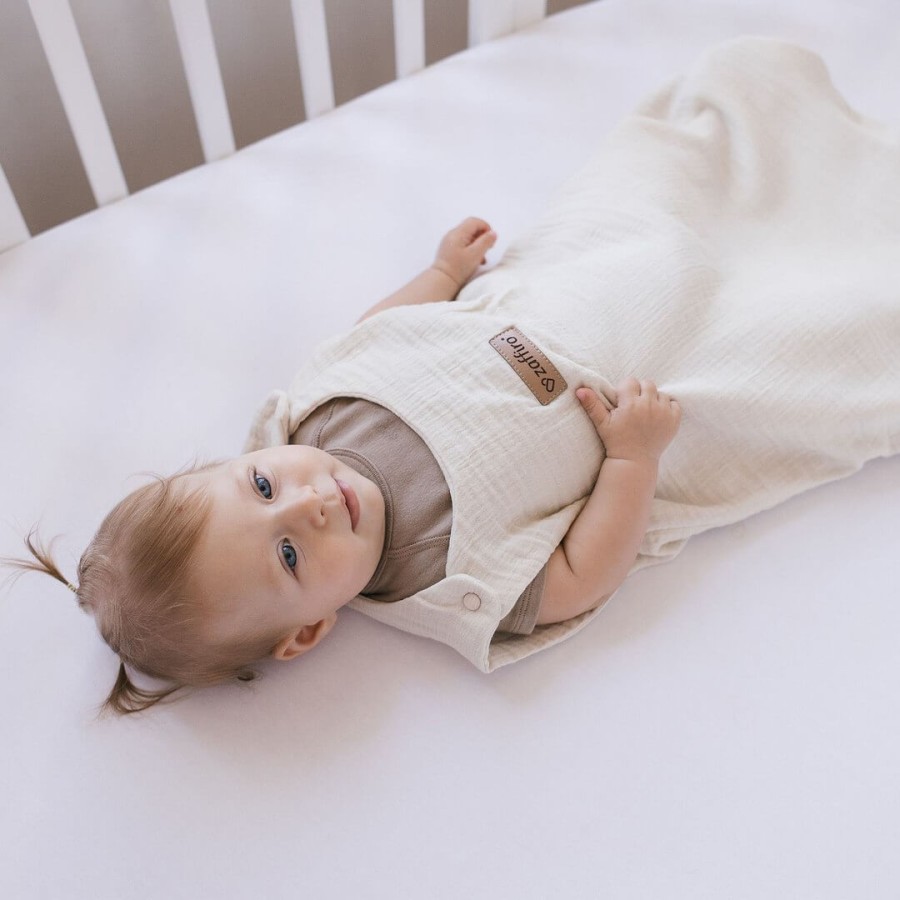 Śpiworek do spania muślinowy 0,5 TOG Malaga - Vanilla / Zaffiro