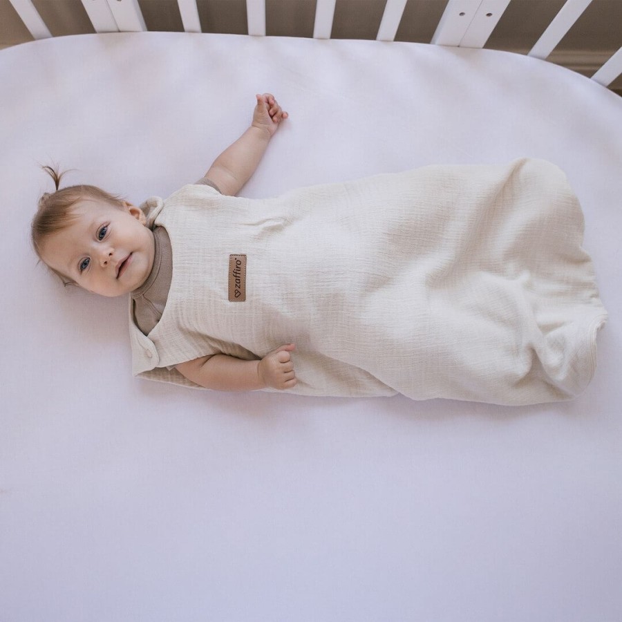 Śpiworek do spania muślinowy 0,5 TOG Malaga - Vanilla / Zaffiro