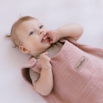 Śpiworek do spania muślinowy 0,5 TOG Malaga - Pink / Zaffiro