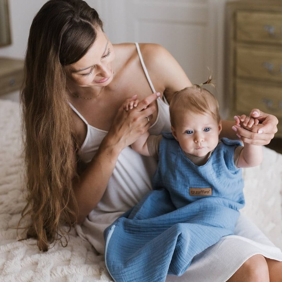 Śpiworek do spania muślinowy 0,5 TOG Malaga - Blue / Zaffiro