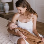 Śpiworek do spania muślinowy 0,5 TOG Malaga - Toffee / Zaffiro