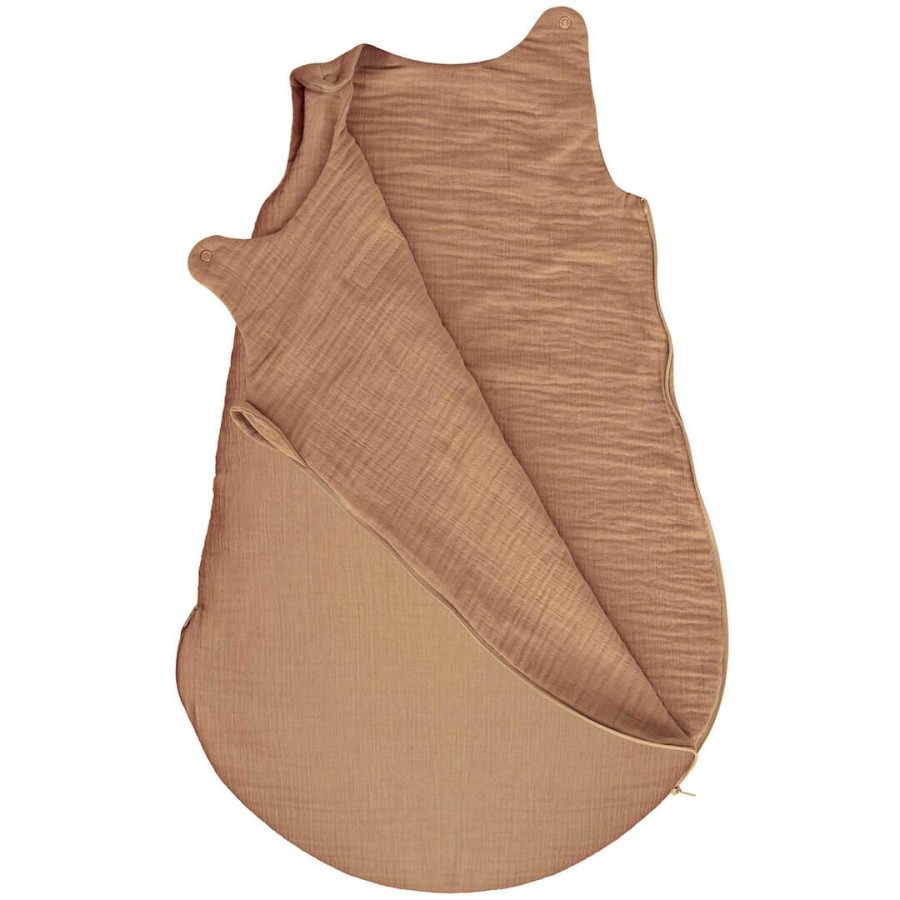 Śpiworek do spania muślinowy 0,5 TOG Malaga - Toffee / Zaffiro