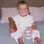 Śpiworek do spania muślinowy z nogawkami 0,5 TOG Malaga - Vanilla / Zaffiro