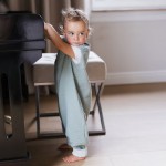 Śpiworek do spania muślinowy z nogawkami 0,5 TOG Malaga - Mint / Zaffiro