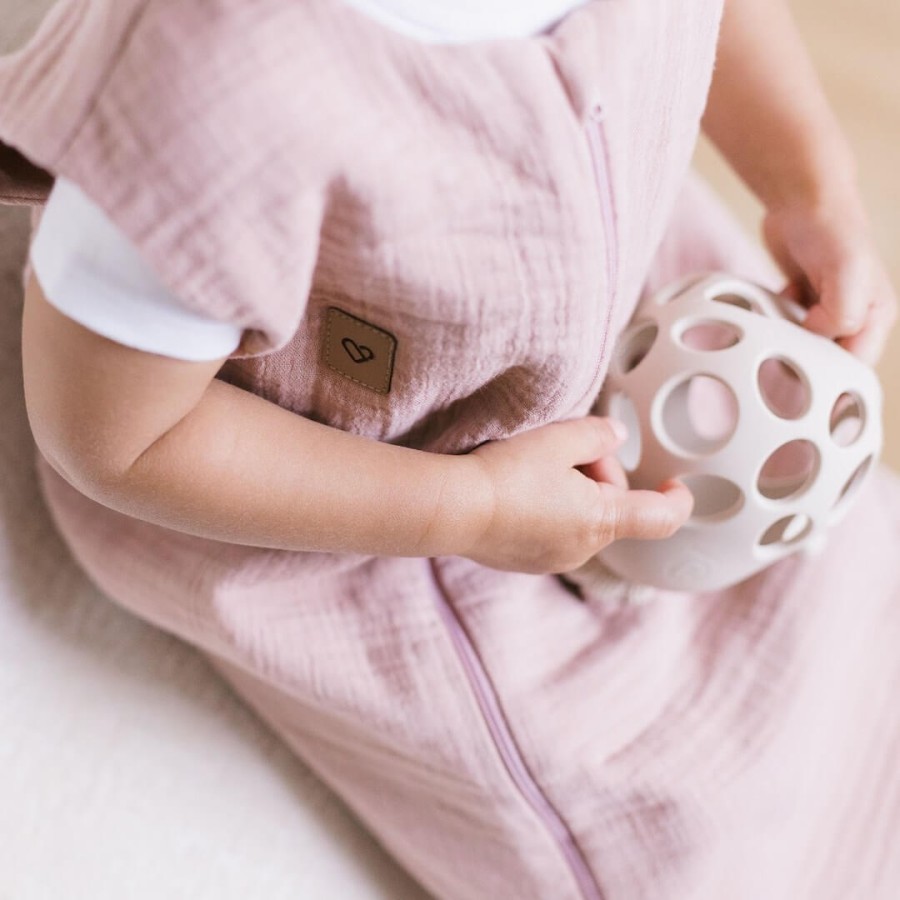 Śpiworek do spania muślinowy z nogawkami 0,5 TOG Malaga - Pink / Zaffiro