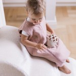 Śpiworek do spania muślinowy z nogawkami 0,5 TOG Malaga - Pink / Zaffiro