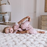 Śpiworek do spania muślinowy z nogawkami 0,5 TOG Malaga - Pink / Zaffiro