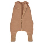 Śpiworek do spania muślinowy z nogawkami 0,5 TOG Malaga - Toffee / Zaffiro